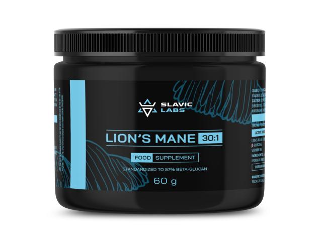 Slavic Labs Lion's Mane 30:1 interakcje ulotka proszek  60 g