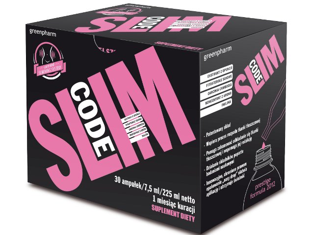 SLIM CODE interakcje ulotka płyn - 30 amp.