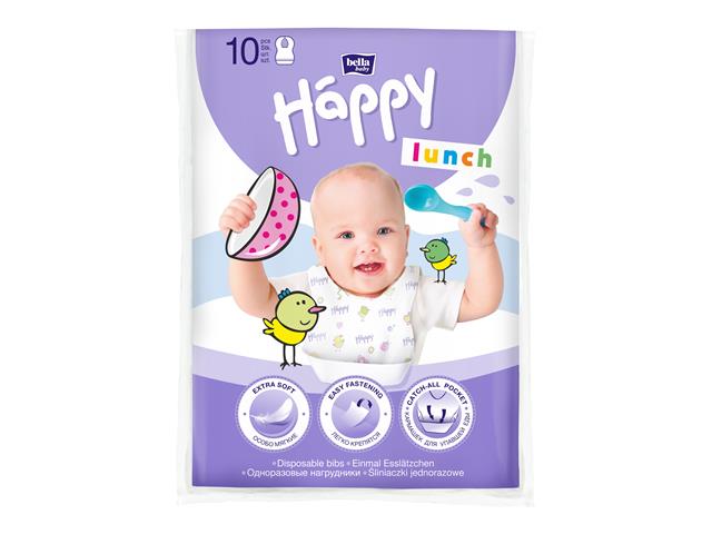 Śliniaki hig.BELLA BABY HAPPY interakcje ulotka śliniak  10 szt.