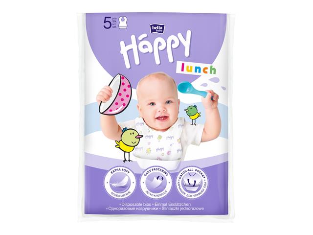 Śliniaki hig.BELLA BABY HAPPY interakcje ulotka śliniak  5 szt.