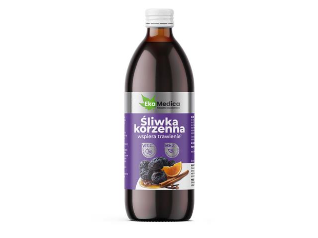 Śliwka Korzenna interakcje ulotka płyn  500 ml