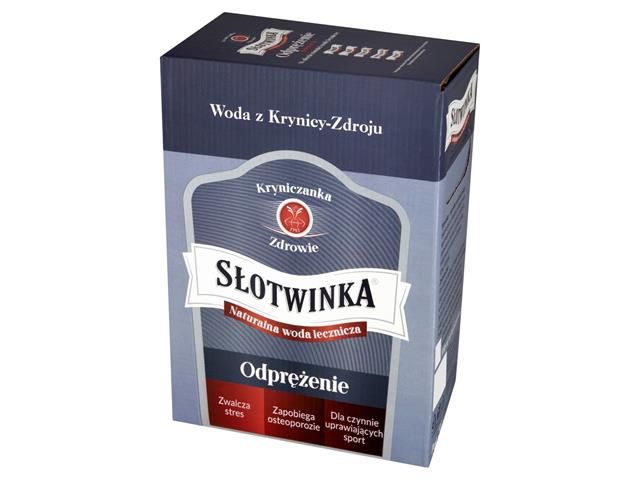 Słotwinka Woda lecznicza interakcje ulotka płyn  3 l | (karton)