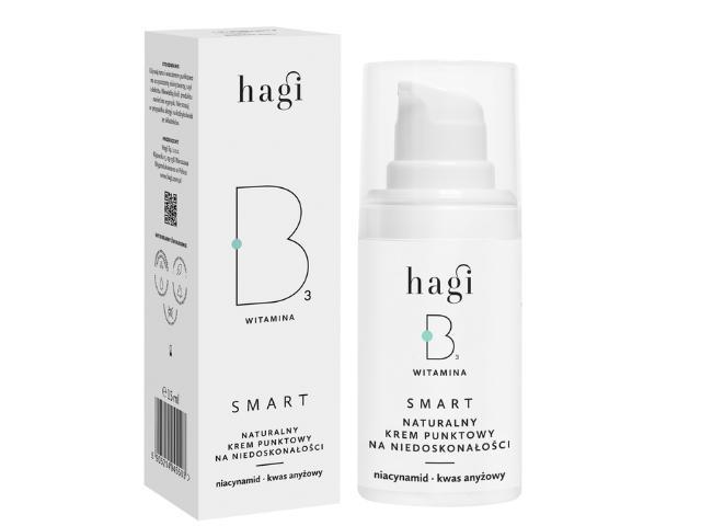 SMART B 3 WITAMINA Naturalny Krem punktowy na niedoskonałości do cery tłustej trądzikowej interakcje ulotka krem - 15 ml
