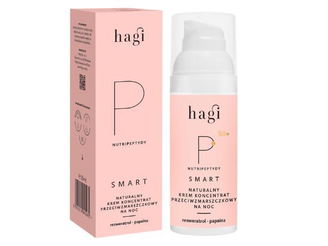 SMART P NUTRIPEPTYDY Naturalny Krem koncentrat przeciwzmarszczkowy na noc do c.dojrzałej interakcje ulotka krem - 50 ml