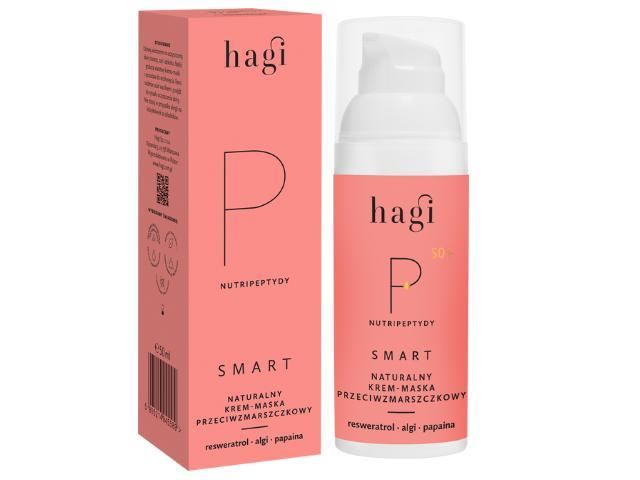 SMART P NUTRIPEPTYDY Naturalny Krem maska przeciwzmarszczkowa do twarzy szyi dekoltu interakcje ulotka krem - 50 ml
