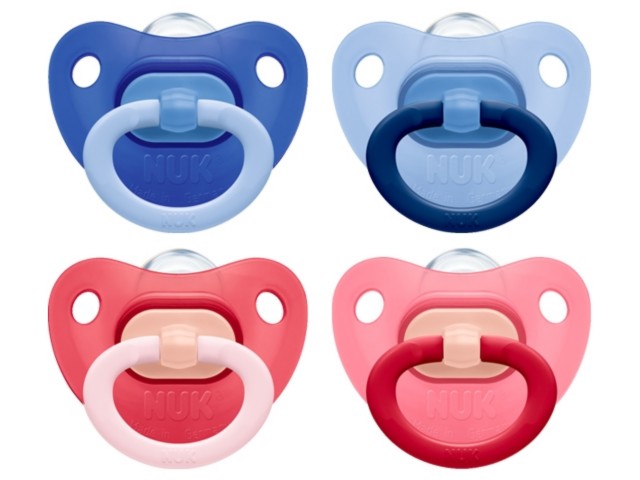 Smocz.NUK CLASSIC Fashion silik.uspok. (6-18m) 735.452 interakcje ulotka smoczek - 1 szt.