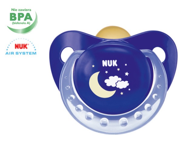 Smocz.NUK CLASSIC interakcje ulotka smoczek - 1 szt.