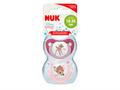 Smocz.NUK Disney Bambi silikonowy nr 739.619 interakcje ulotka smoczek  2 szt.