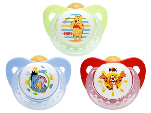 Smocz.NUK DISNEY Kubuś Puchatek lateks.uspok.(0-6m) 725.879 interakcje ulotka smoczek - 1 szt.