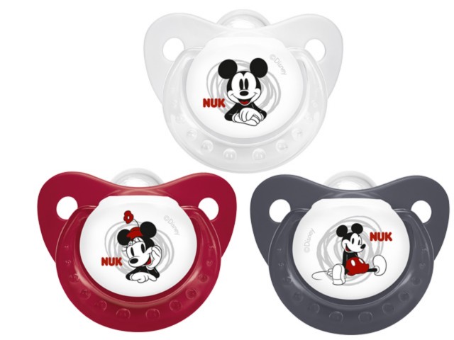 Smocz.NUK DISNEY MM 735702 sil.(6-18m) TRENDLINE interakcje ulotka smoczek - 1 szt.