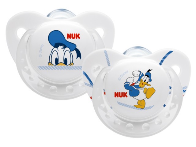Smocz.NUK DONALD 735870 sil.(6-18m) TRENDLINE interakcje ulotka smoczek - 1 szt.