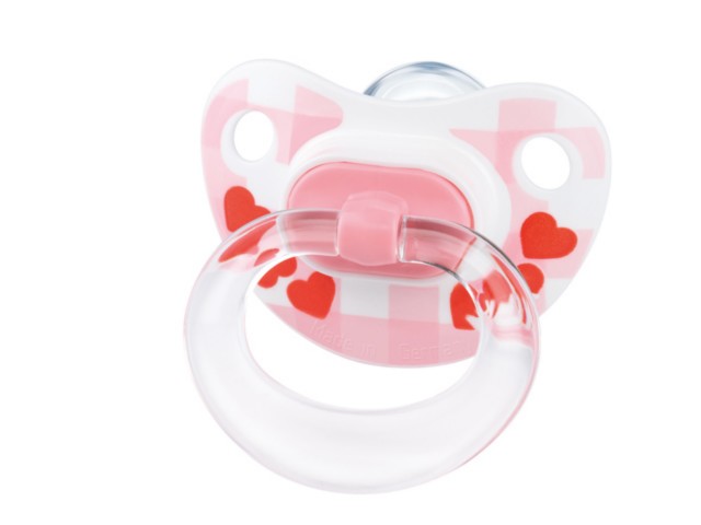 Smocz.NUK HAPPY DAY 735001 sil.(6-18m) CLASSIC interakcje ulotka smoczek - 1 szt.