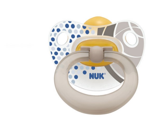Smocz.NUK HAPPY KIDS 725739 lat.(0-6m) CLASSIC interakcje ulotka smoczek - 1 szt.