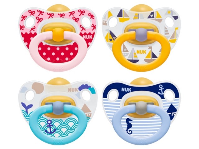 Smocz.NUK HAPPY KIDS lateks uspok.(6-18m) 733.607 interakcje ulotka smoczek - 1 szt.
