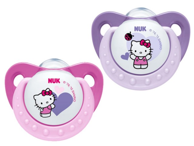 Smocz.NUK uspok. Hello Kitty 735.999 interakcje ulotka smoczek - 1 szt.
