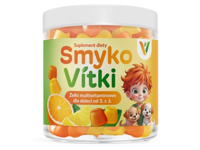 SmykoVitki Żelki dla dzieci multiwitaminowe od 3 roku życia interakcje ulotka żelki - 60 szt.