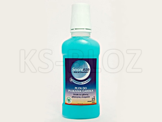 Snoreeze Płyn do płukania gardła interakcje ulotka płyn - 250 ml (but.)