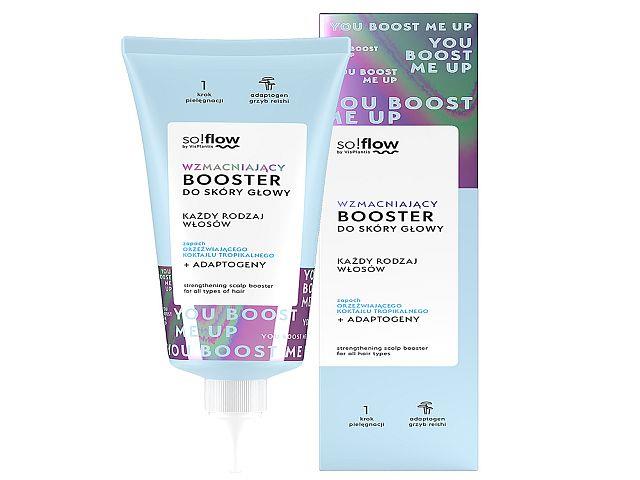 So!flow By Vis Plantis Booster do skóry głowy wzmacniający każdy rodzaj włosów interakcje ulotka booster  100 ml