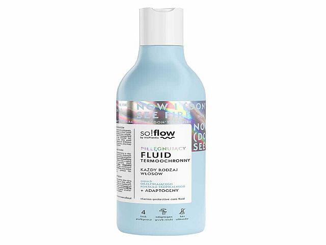 So!flow By Vis Plantis Fluid termoochronny pielęgnujący do każdego rodzaju włosów interakcje ulotka mleczko  150 ml