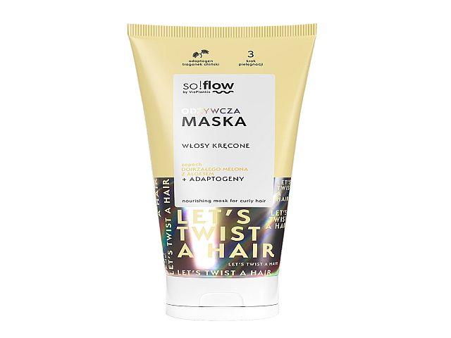 So!flow By Vis Plantis Maska odżywcza włosy kręcone interakcje ulotka maska do włosów - 200 ml