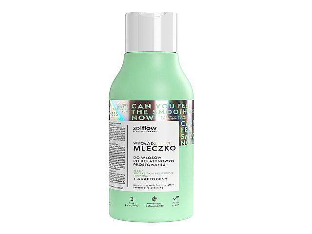 So!flow By Vis Plantis Mleczko wygładzające do włosów po keratynowym prostowaniu interakcje ulotka mleczko  150 ml