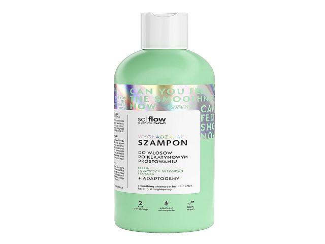 So!flow By Vis Plantis Szampon do mycia włosów wygładzający do włosów po keratynowym prostowaniu interakcje ulotka   400 ml