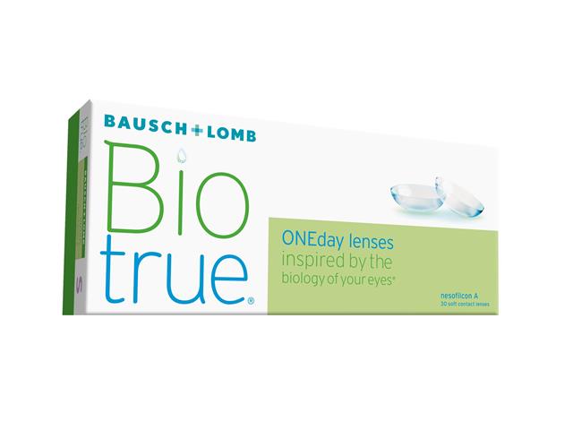 Soczewki jednodniowe Bausch & Lomb Biotrue ONEday -5,00D interakcje ulotka soczewki kontaktowe - 1 op. po 30 szt.