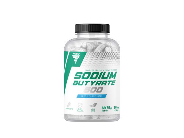 Sodium Butyrate 500 interakcje ulotka kapsułki twarde - 90 kaps. (but.)