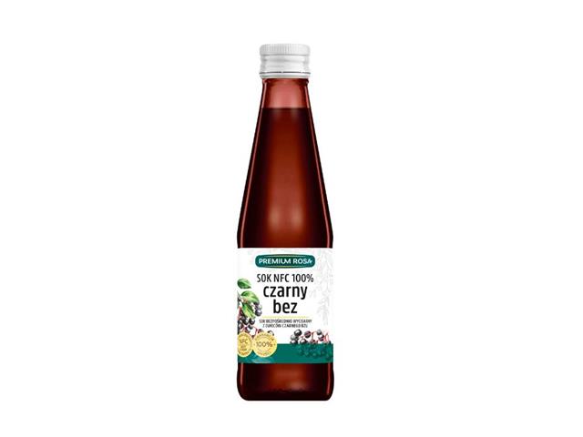 Sok NFC 100% Czarny Bez interakcje ulotka sok - 250 ml