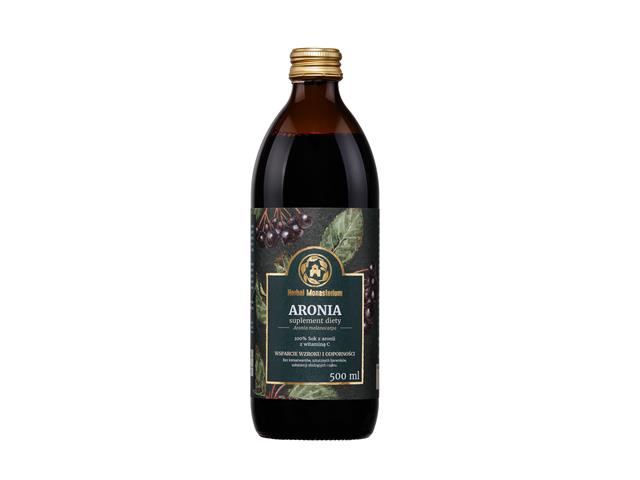 Sok Z Aronii Herbal Monasterium interakcje ulotka   500 ml