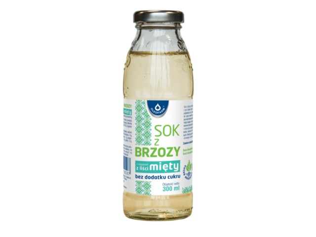 Sok Z Brzozy Z Miętą interakcje ulotka   300 ml