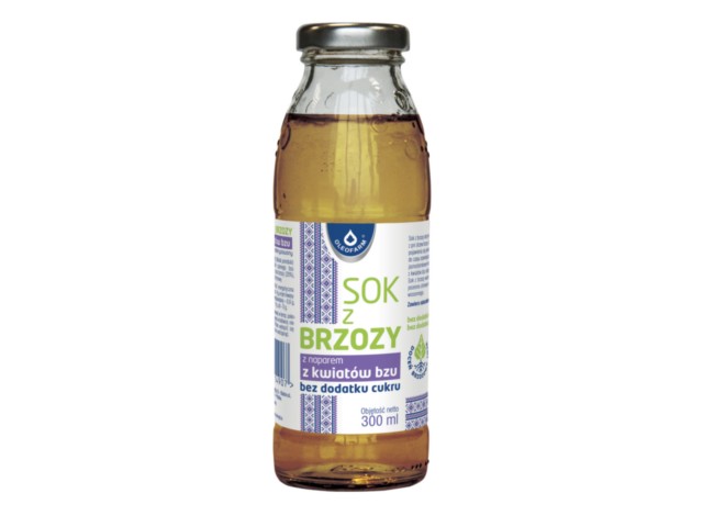 Sok Z Brzozy Z Naparem Z Kwiatów Bzu bez dodatku cukru interakcje ulotka sok - 300 ml