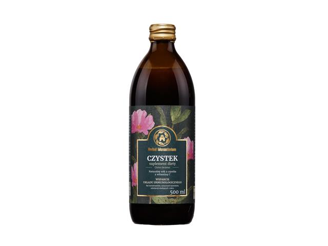 Sok Z Czystka Herbal Monasterium interakcje ulotka sok  500 ml