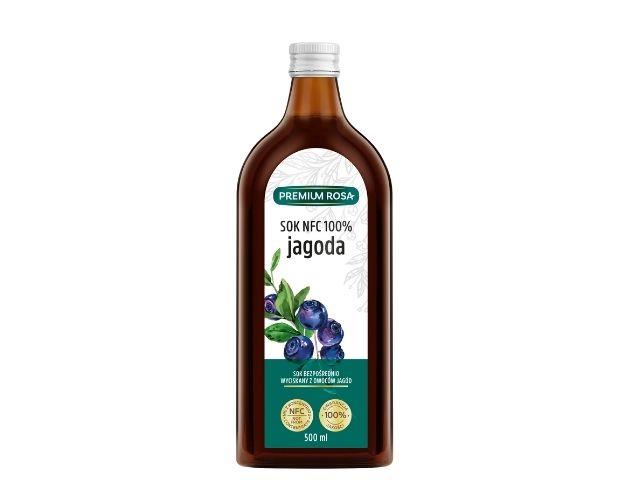 Sok Z Jagody 100% interakcje ulotka sok - 500 ml