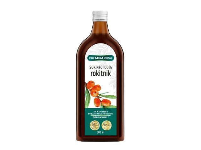 Sok Z Rokitnika 100% interakcje ulotka płyn  500 ml