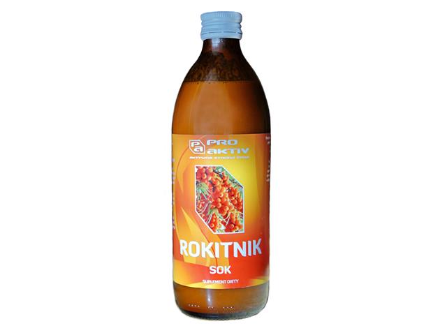 Sok z Rokitnika Syberyjskiego interakcje ulotka sok - 500 ml (but.)