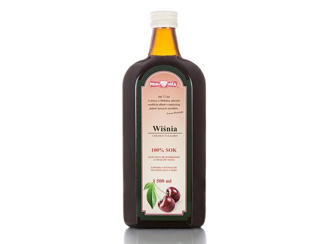 Sok Z Wiśni bez cukru interakcje ulotka sok - 500 ml (but. ze szkła)