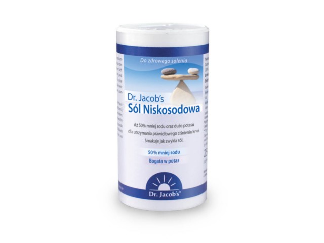 Sól Niskosodowa Dr. Jacobs interakcje ulotka granulat - 250 g