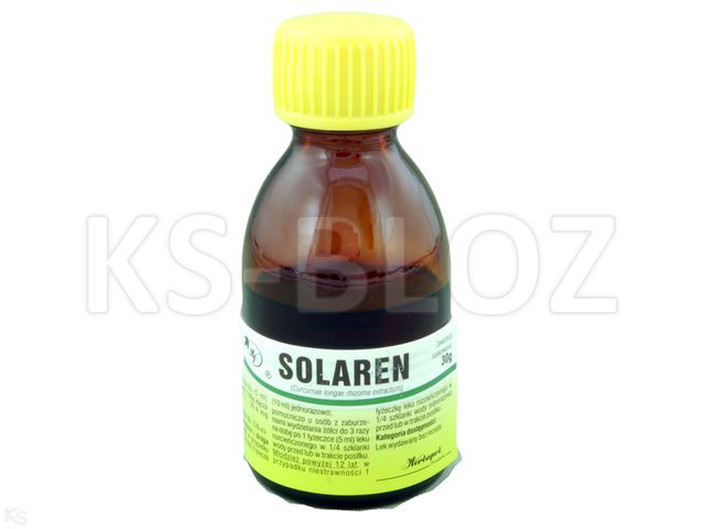 Solaren interakcje ulotka płyn doustny - 30 g