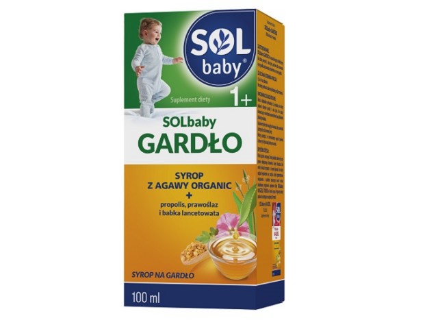 Solbaby Gardło interakcje ulotka syrop - 100 ml