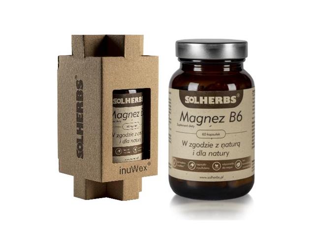 Solherbs Magnez B6 interakcje ulotka kapsułki - 60 kaps.