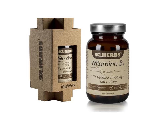 SOLHERBS Witamina B3 interakcje ulotka kapsułki  60 kaps.