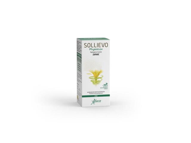 Sollievo Physiolax interakcje ulotka syrop - 180 g