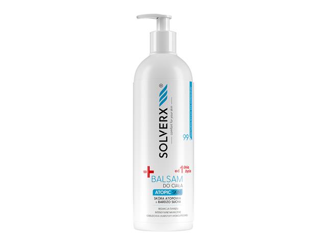 Solverx Comfort For Your Skin Balsam do ciała atopic skin od 1 dnia życia interakcje ulotka balsam  500 ml