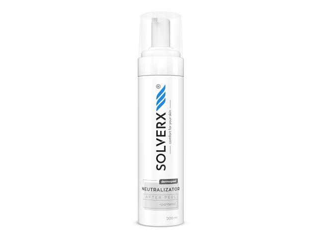 Solverx Comfort For Your Skin Dermopeel neutralizator after peel + pantenol interakcje ulotka pianka  200 ml