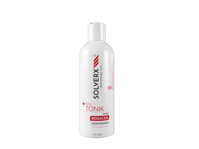 Solverx Dermatology Care Forte Tonik do twarzy rosacea interakcje ulotka   200 ml