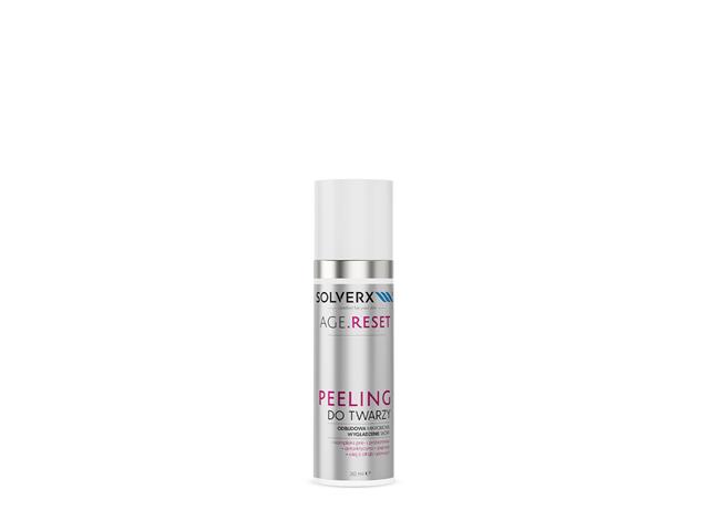 SOLVERX Peeling odbudowujący mikrobiom Age Reset interakcje ulotka peeling  30 ml