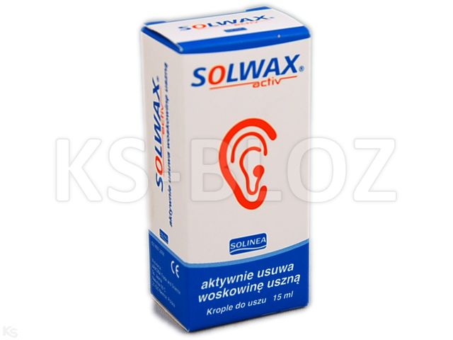Solwax Active Krople interakcje ulotka   15 ml