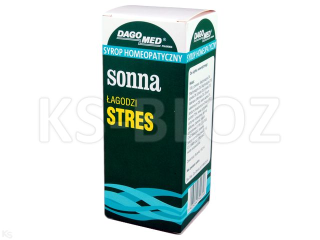 Sonna Stres interakcje ulotka syrop - 150 ml