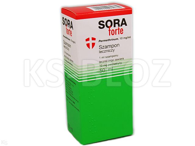 Sora Forte interakcje ulotka szampon leczniczy 10 mg/ml 50 ml (but.)